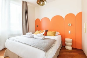 Apartemen | 1 kamar tidur, ruang kerja ramah laptop, dan setrika/meja setrika