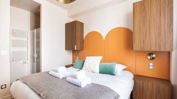 Appartement | 1 chambre, espace de travail pour ordinateur portable