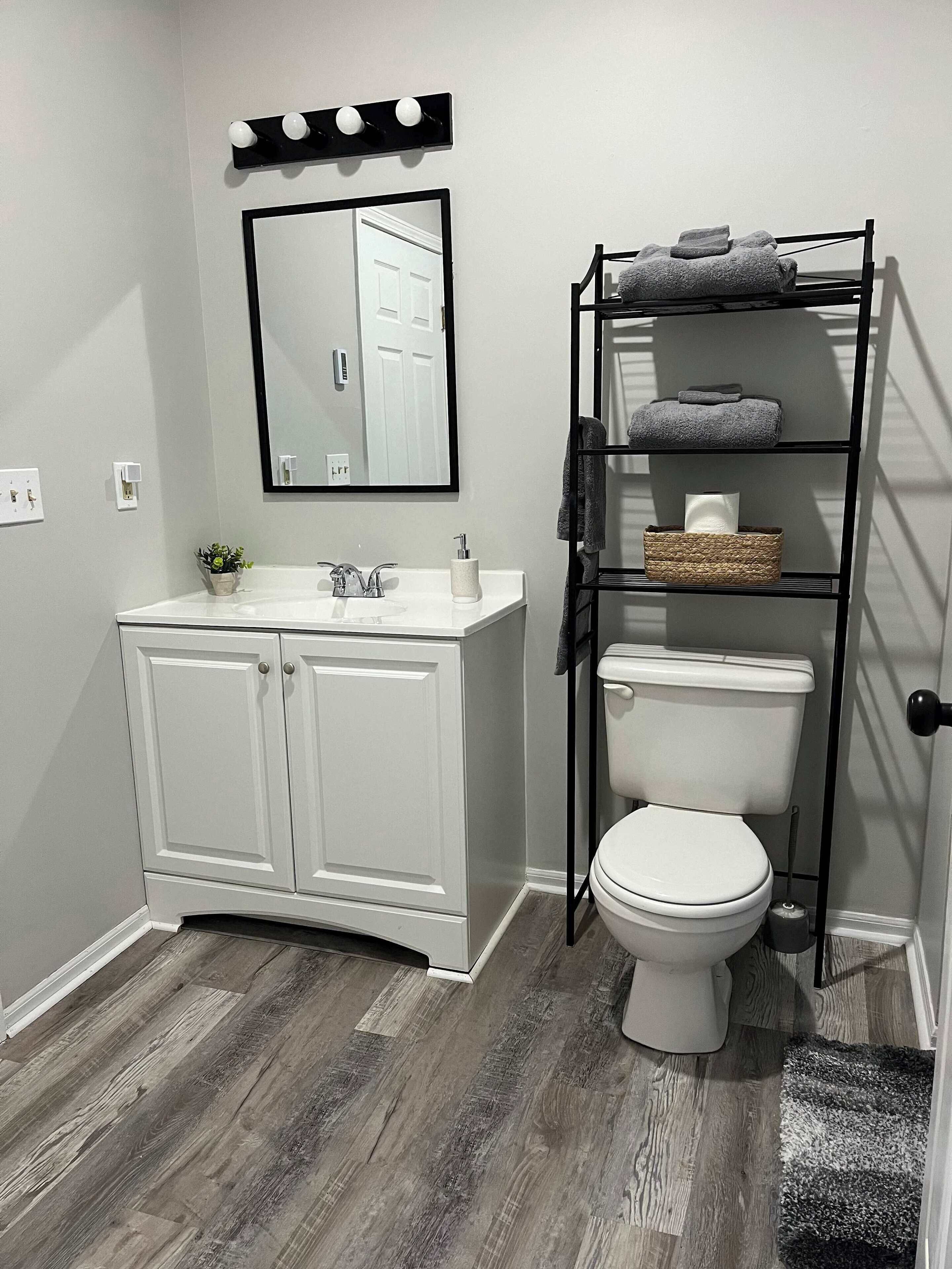 淋浴设施、毛巾