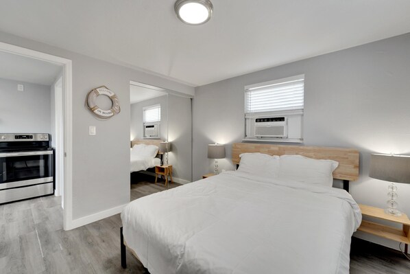 1 室のベッドルーム、WiFi、ベッドシーツ