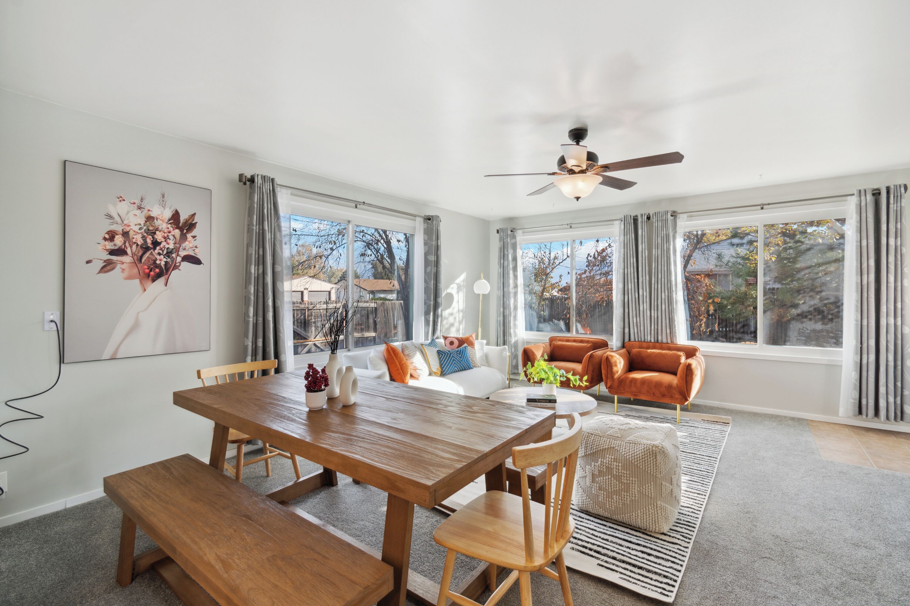 Smart TV, foosball, table tennis