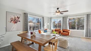 Smart TV, foosball, table tennis