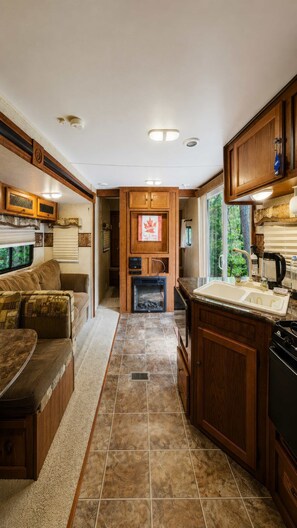 Interior - 2-bedroom Camper Trailer Cottage #2 (Nobel)