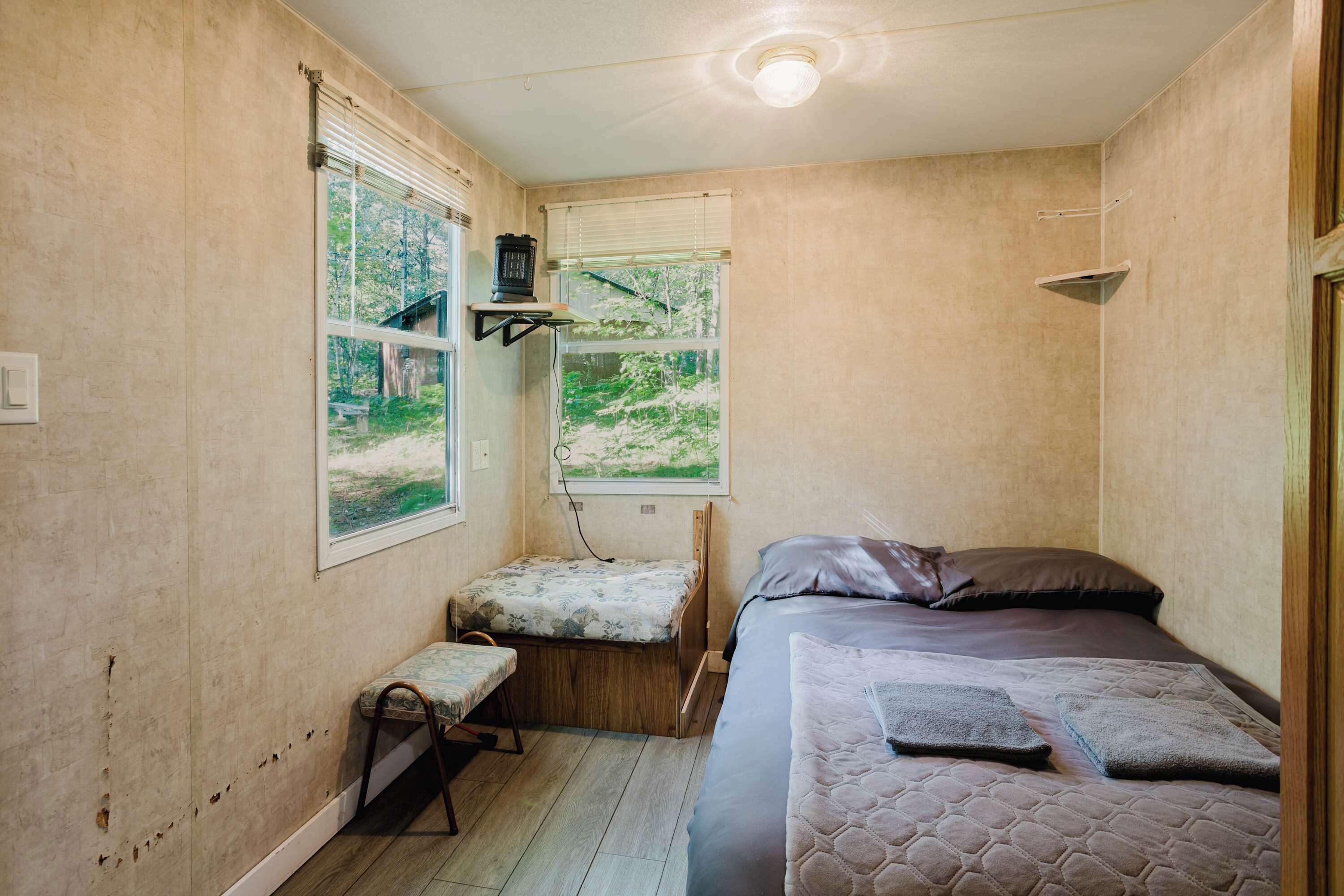 2 chambres, literie fournie