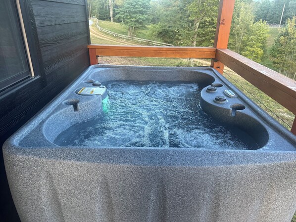 Bañera de hidromasaje exterior