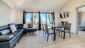 Dining - 2-bedroom Lake Front Cottage in Harwood, ON #2 (Gores Landing)