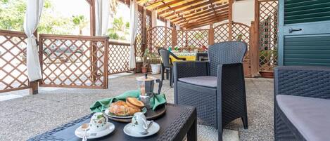 Restauration en plein air