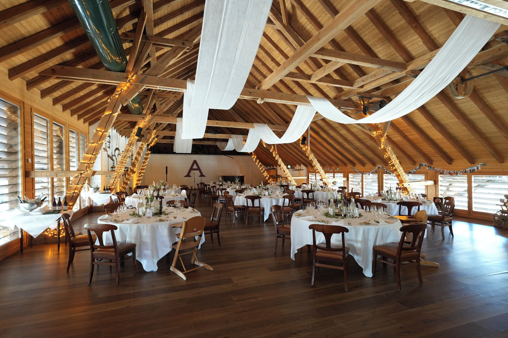 Innenbereich für Hochzeiten