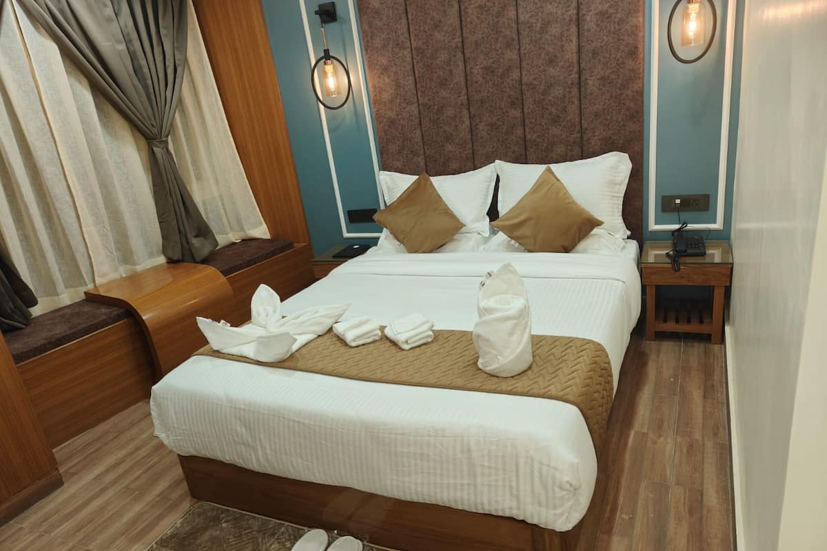 Quarto casal superior, vista para o vale | Wi-Fi de cortesia, roupa de cama