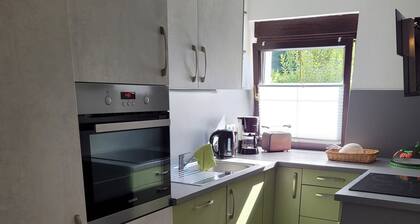 Cozy newly built vacation apartment in quiet wooded surroundings