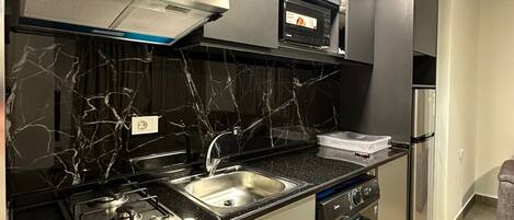 Appartement, 1 chambre, accessible aux personnes à mobilité réduite, fumeur | Cuisine privée