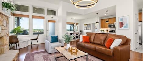 Smart TV y chimenea