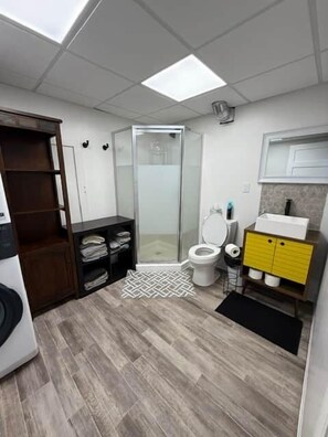 Bathroom - LD's Boondocks - Close to Trail 7 (South Lawrence)