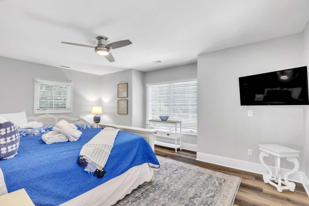 4 habitaciones, tabla de planchar con plancha y wifi gratis 