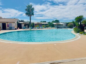 Pool - Mobile home ES119 Le Montourey Frejus (Fréjus)