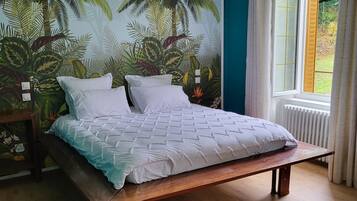 2 soveværelser, skrivebord, Wi-Fi, sengetøj