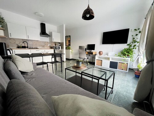 Mamarosa Fuerteventura: Family Base 5 min from the Airport + Telework Space