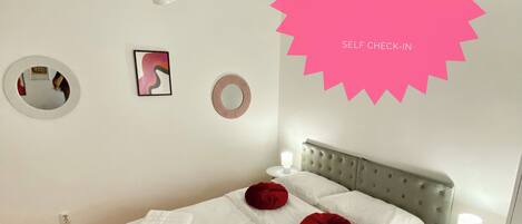 1 間睡房、熨斗/熨衫板、免費 Wi-Fi、床單