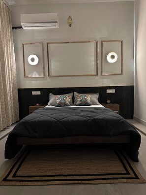 1 habitación, tabla de planchar con plancha, wifi y ropa de cama 