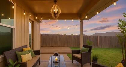 Kitchen Foosball Fenced Yard Parking