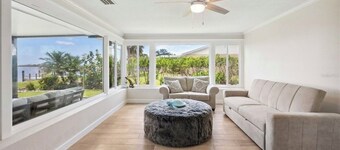 Waterfront Gulf Escape with Dock, POOL, BEACH CHAIRS AND KAYAKS