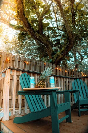 Overnattingsstedets uteområder