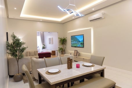 Living area. Modern Apartments
