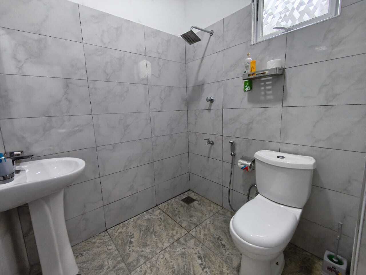 Towels, soap, toilet paper