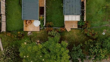 Deluxe Double Room, River View | Living area