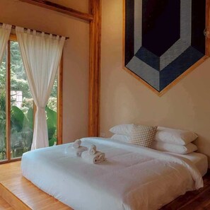 Superior-Doppelzimmer, Bergblick | Kostenloses WLAN