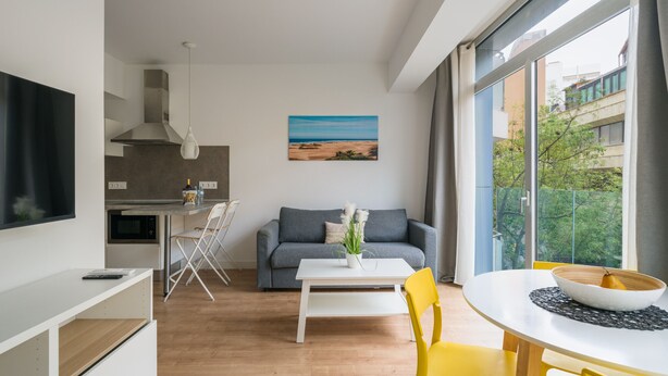 Living area - Ferreras Suites Las Canteras II (Las Palmas de Gran Canaria)