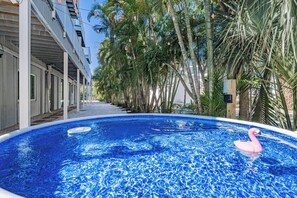 Alberca al aire libre 