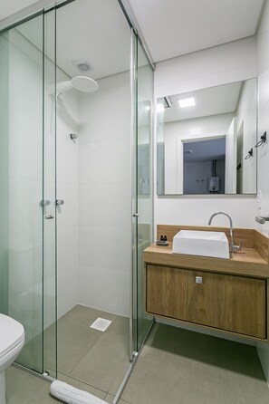 Hair dryer, towels - WI-FI 500MB | 200m from Beira Mar Avenue #CA89 (Florianópolis)