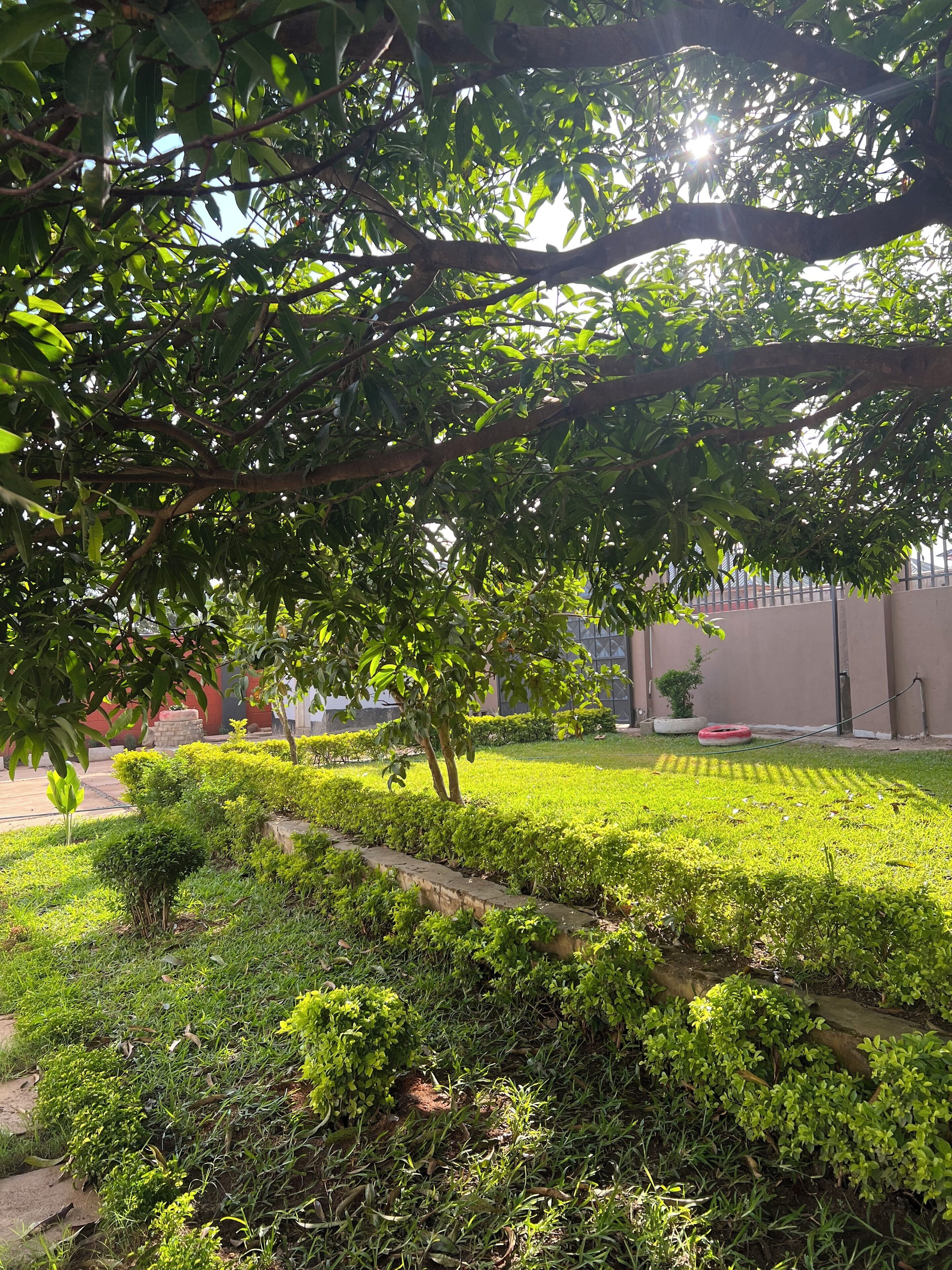 Enceinte de l’hébergement