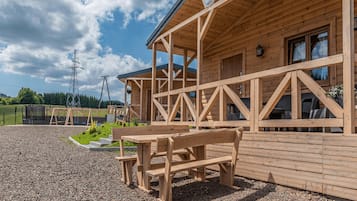 Ferienhaus | Balkon