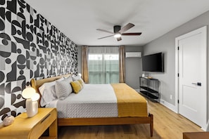 1 bedroom, iron/ironing board, Internet, bed sheets
