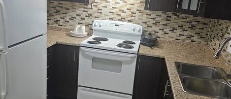 Microwave, oven, stovetop
