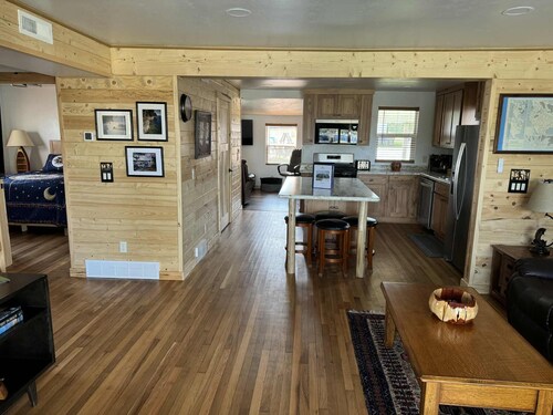 Breathtaking sunrises from the porch of this 2 bedroom waterview home!