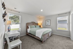 2 habitaciones, tabla de planchar con plancha, wifi y ropa de cama