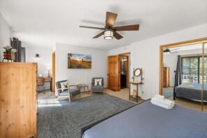 3 bedrooms, iron/ironing board, bed sheets