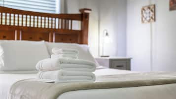 4 多间卧室、免费 WiFi、床单