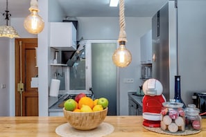 Fridge, microwave, oven, stovetop - 2BR Apt Beach View • La Herradura (La Herradura)