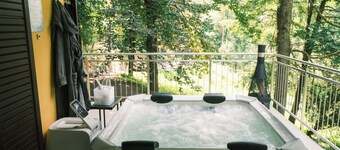 Waldresidenz Deluxe - relaxation in nature in the whirlpool and sauna