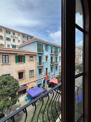 Vistas a la ciudad desde el alojamiento