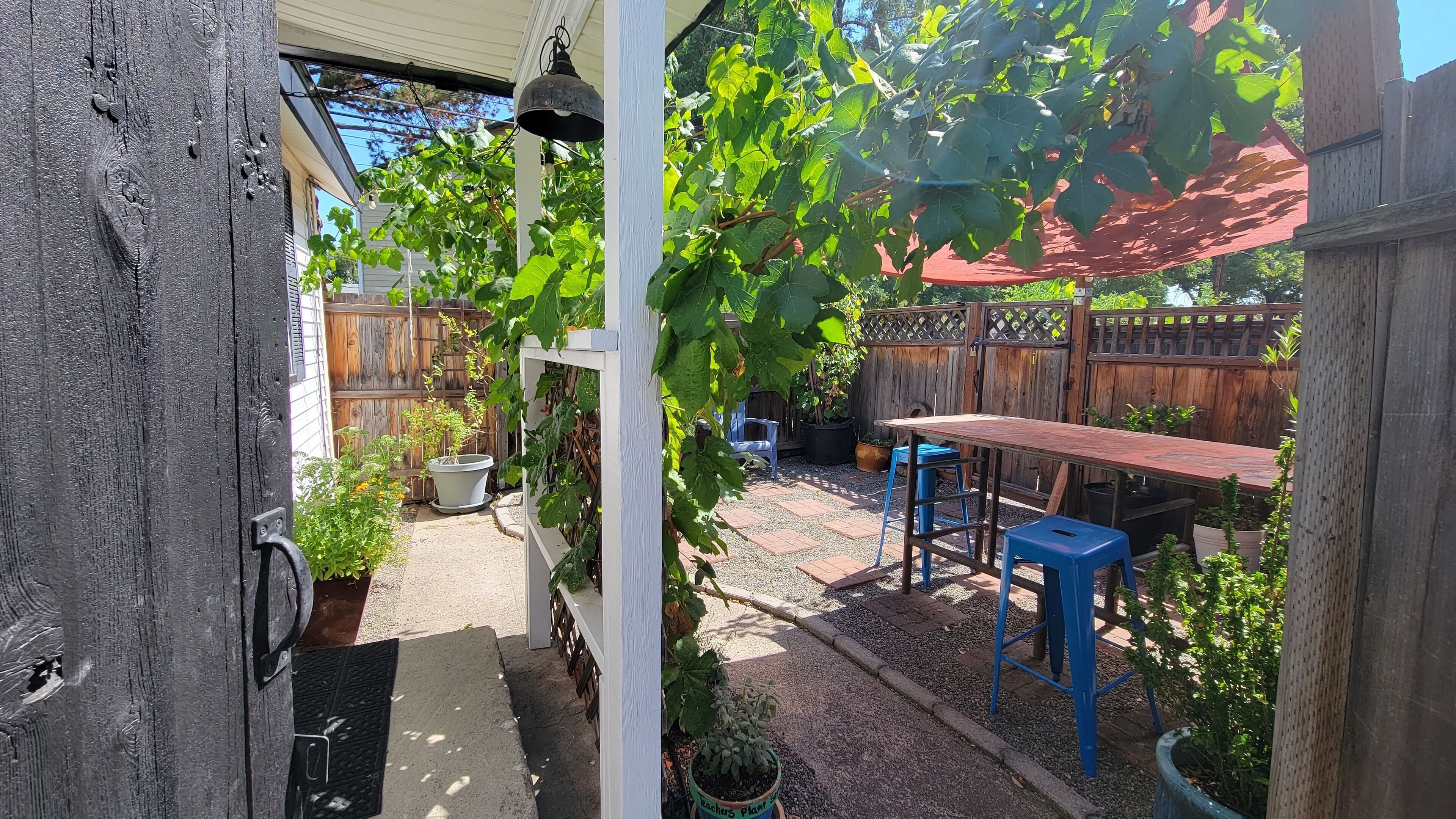 Estúdio, 1 cama Queen, cozinha americana | Terraço/pátio