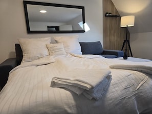 1 habitación, wifi y ropa de cama