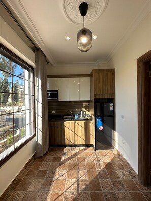 Apartment, 1 Bedroom, Accessible, Smoking | Private kitchen