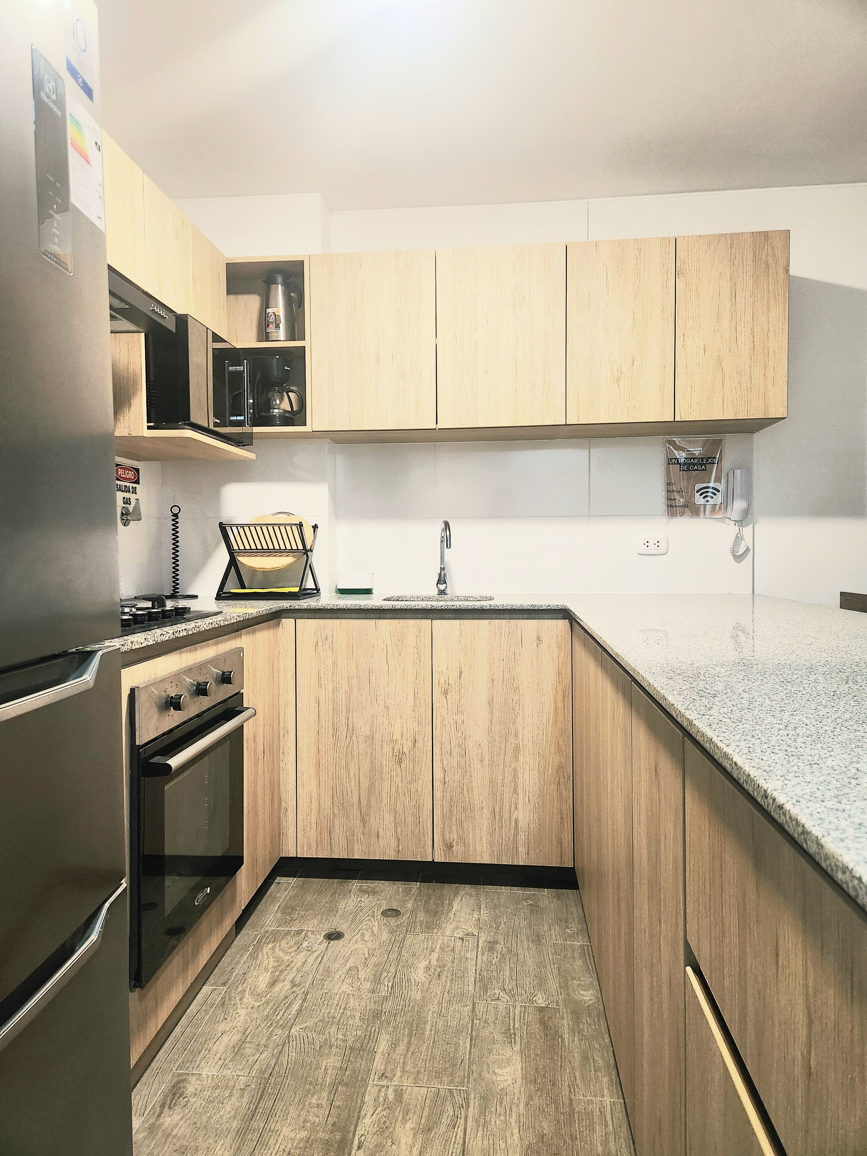 Microwave, oven, stovetop