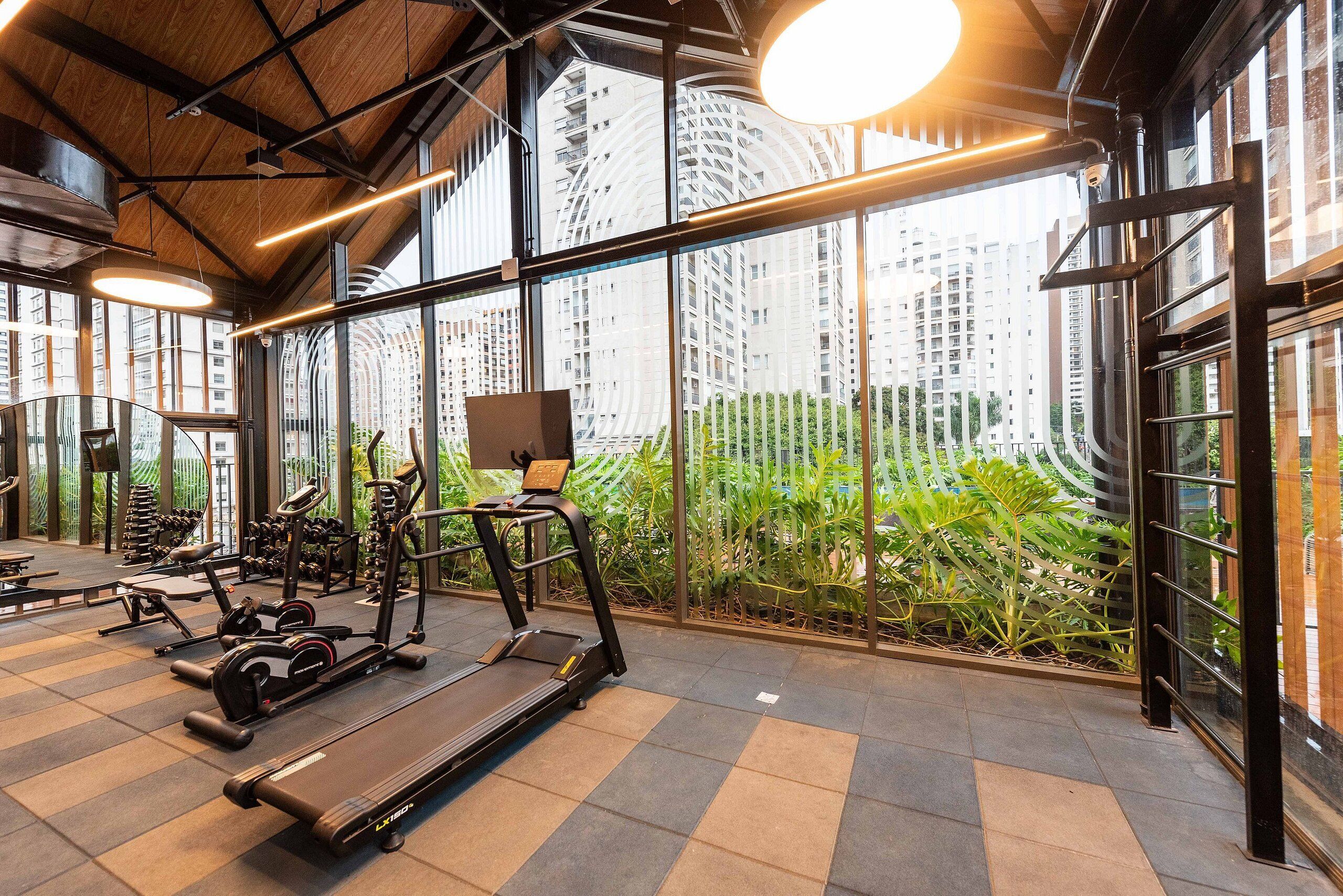 Apartamento conforto | Sala de fitness