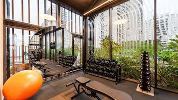 Apartamento conforto | Sala de fitness